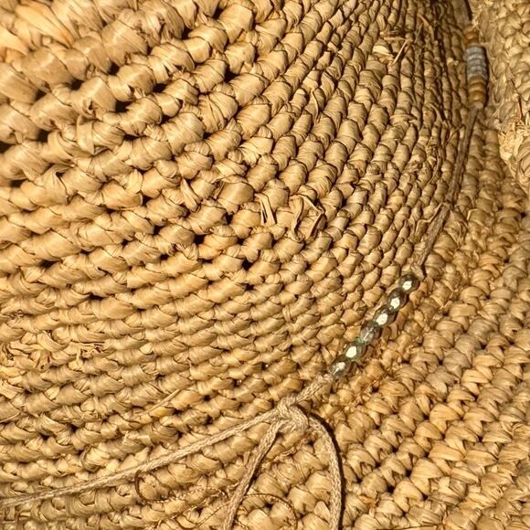 Athleta Straw Raffia Straw Cowboy Hat - Picture 14 of 15